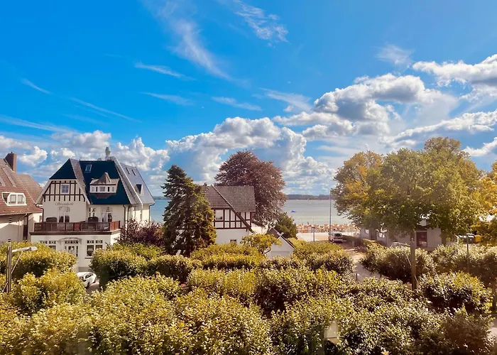 3Sz Penthaus Luna Am Sandstrand Mit Meerblick & Balkon