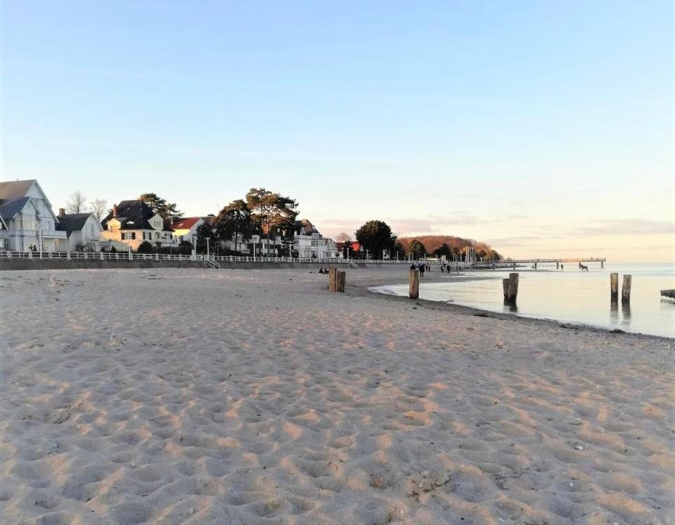 3sz Penthaus Luna Am Sandstrand Mit Meerblick & Balkon Lubecca
