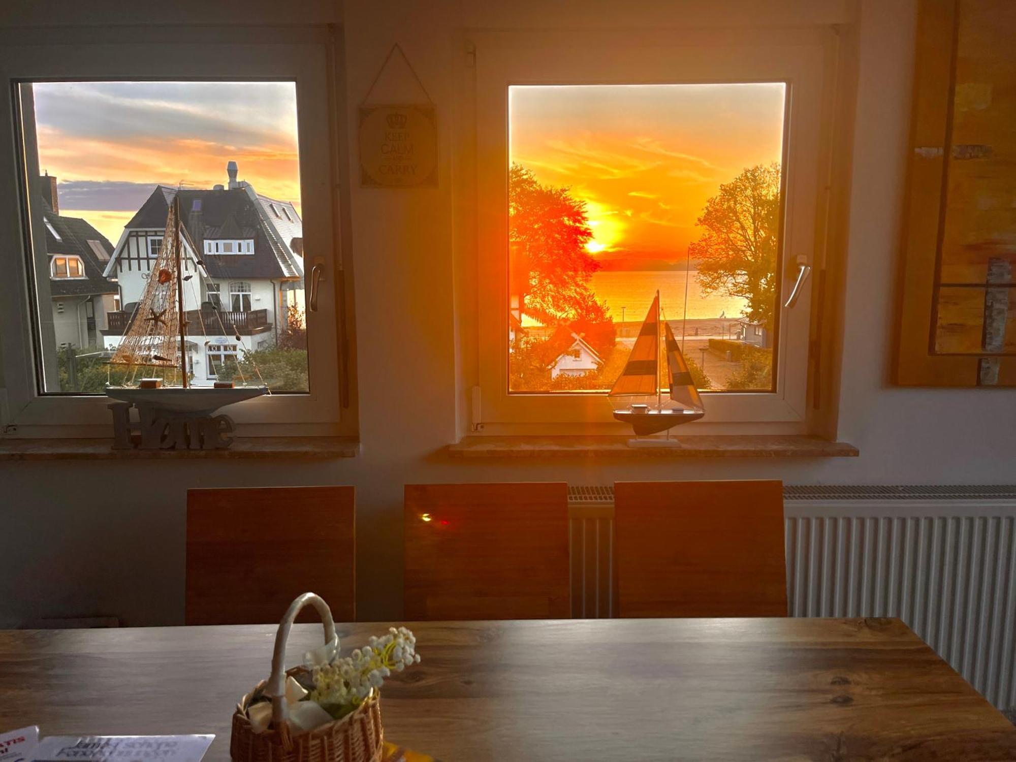 3sz Penthaus Luna Am Sandstrand Mit Meerblick & Balkon * Lubecca
