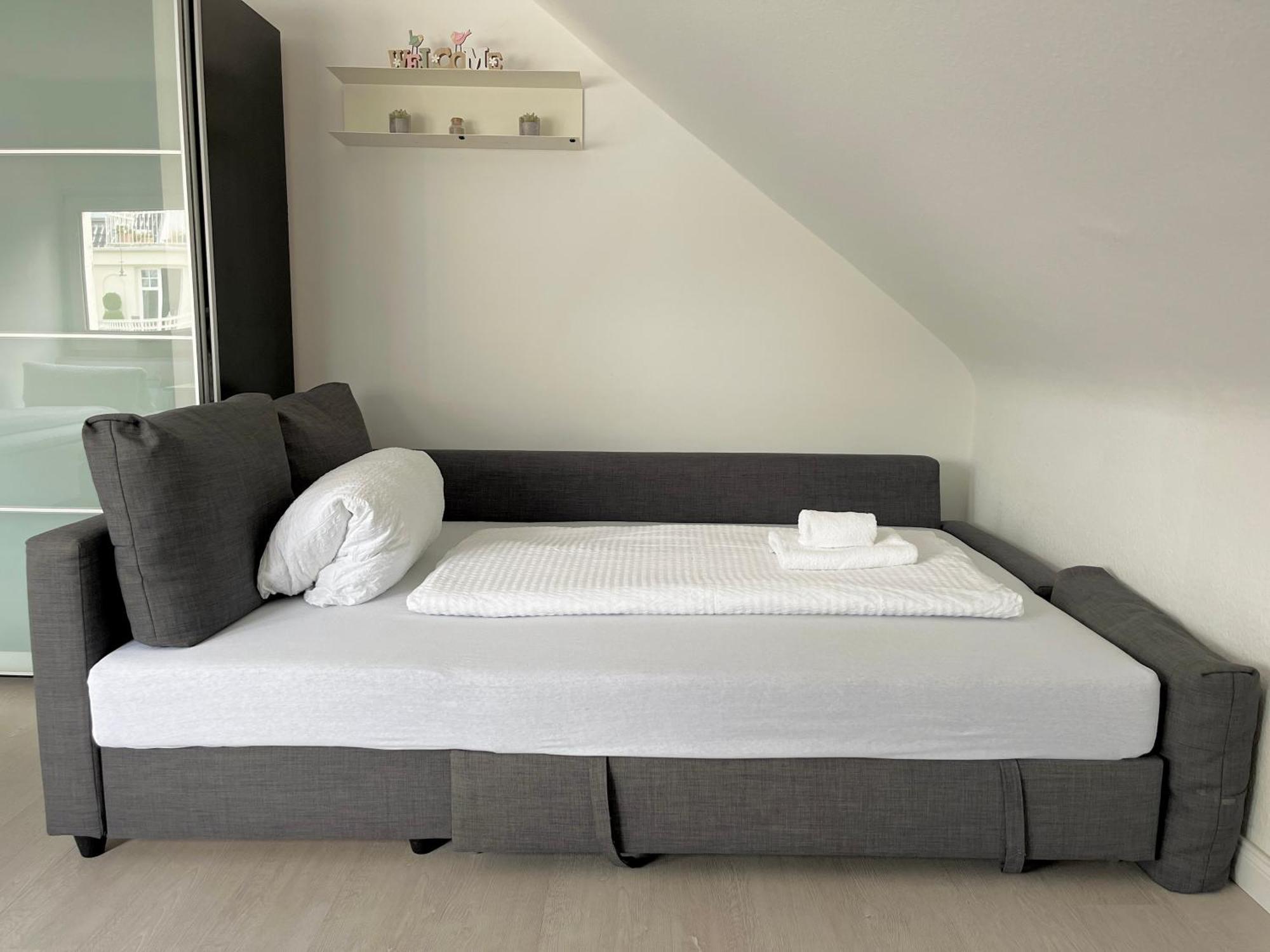 3sz Penthaus Luna Am Sandstrand Mit Meerblick & Balkon Appartamento Lubecca
